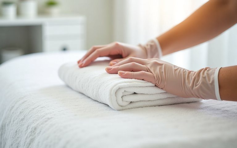 Tratamento de modelação corporal em curso